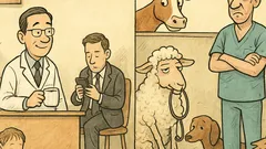 Vic: Dođe veterinar k liječniku i kaže...