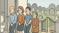 Vic: Koja je razlika između WC-a i groblja?