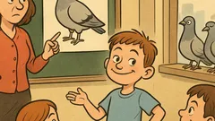 Vic: Pita učiteljica Ivicu o golubovima