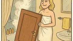 Vic: Zašto plavuša skida vrata kupaonice?