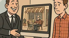 Vic: Šef pokaže računalo, Stipe pita o ocu