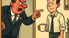 Vic: Kasni radnik, šef viče u 8:30