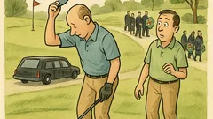 Vic: Igraju golf kad prođe pogreb