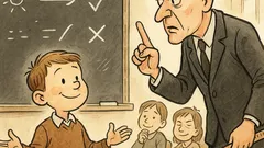 Vic: Mali Ivica popravlja jedinicu iz gramatike