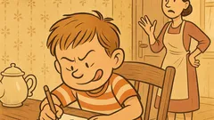 Vic: Mali Ivica šara po papiru...