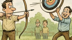 Vic: Dođe streličar na trening i kaže