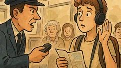 Vic: Kondukter pita u autobusu: „Imate kartu?”