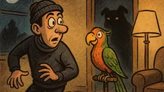 Vic: Lopov krade, a iz mraka: 'Bog sve vidi!'