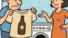 Vic: Muž uđe u kupaonicu po majicu