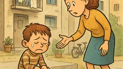 Vic: Sjedi mali Ivica i plače