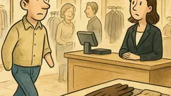 Vic: Ulazi jednoruki čovjek u butik...