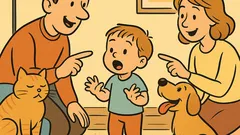 Vic: Mama i tata uče dijete govoriti