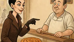 Vic: Ušla Angelina u pekarnu...