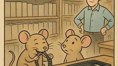 Vic: Ušla su dva miša u videoteku...