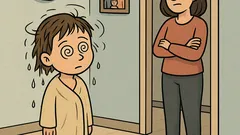 Vic: Mama, mama! Zašto mi je kosa mokra?