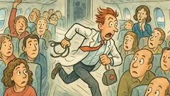 Vic: Ako ima doktor u avionu...