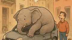 Vic: Kakvo je vrijeme kad slon sjedne?