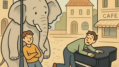 Vic: Koja je razlika između slona i klavira?