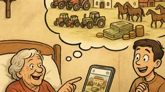 Vic: Na samrti baka kaže unuku...