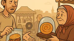 Vic: Mijenjam polovni hamburger za dobro očuvan burek.