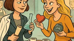 Vic: Razgovaraju plavuša i brineta...