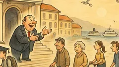 Vic: Kaže političar: Učinite nešto za državu...