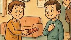 Vic: Ivica donese čokoladu prijatelju