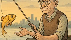 Vic: Bill Gates ulovi zlatnu ribicu...