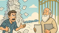 Vic: Na vratima neba ljut čovjek viče